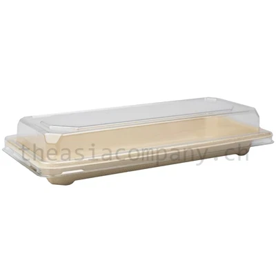 TAC Bagasse Sushi-Tray & Deckel 500 Stk / Krt _1