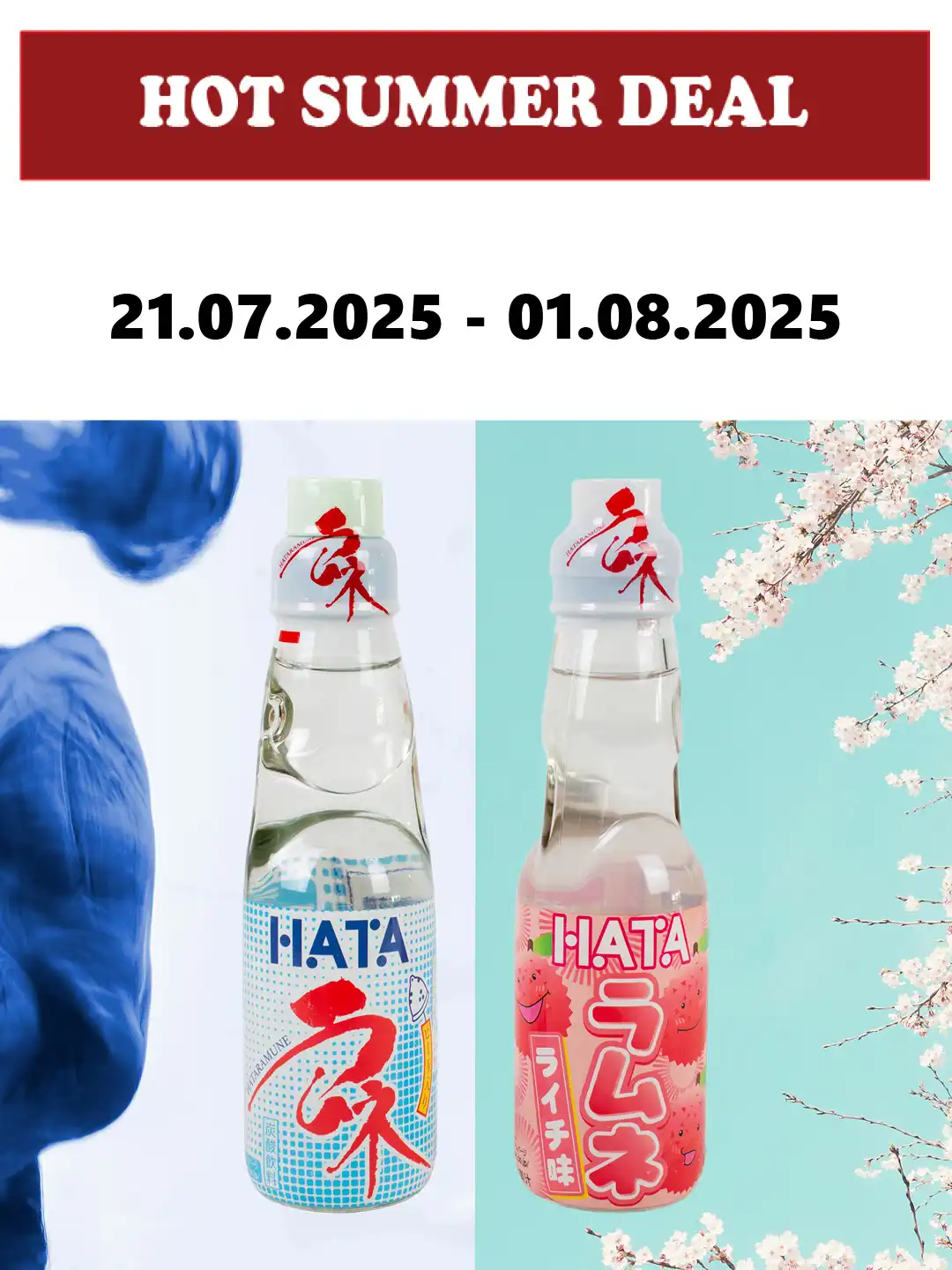 Hot Summer Deal - Hata Ramune Litchi / Classic