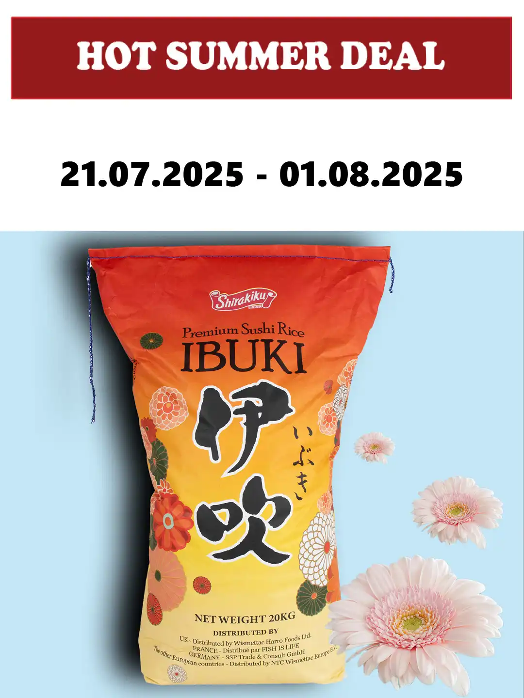 Hot Summer Deal - IBUKI Rice