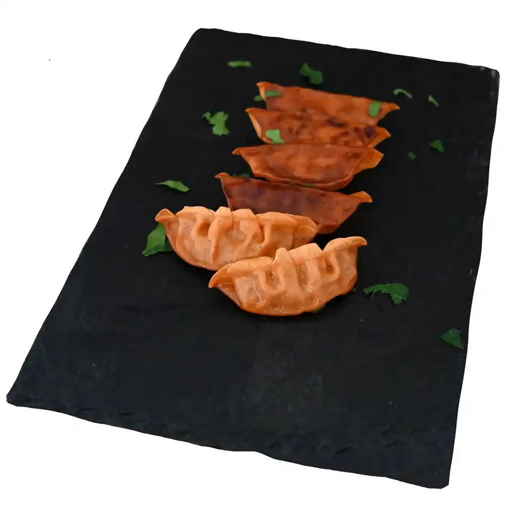 Schweizer Gyozas mit Chicken sweet-sour Füllung